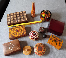 Schatullen, Kästchen Holz