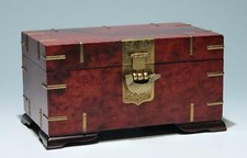 Schatulle Kassette aus Holz -