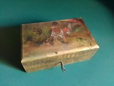 alte. Holzschatulle.mit