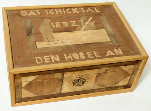 Schatulle intarsien holztruhe - intarsien,