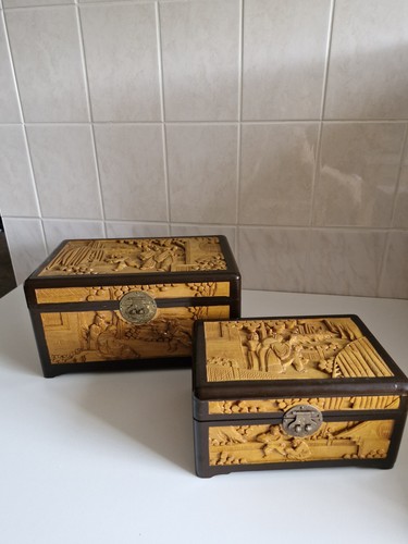 Set asiatische schatullen - set,