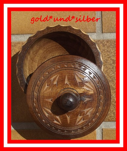 Holzdose mit deckel - holzdose,