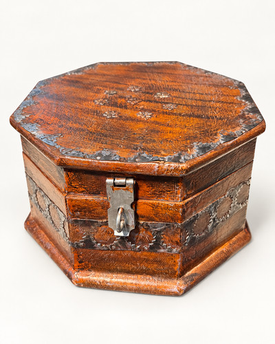 Vintage holzschatulle - vintage,
