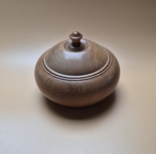 Holz Dose rund mit Deckel