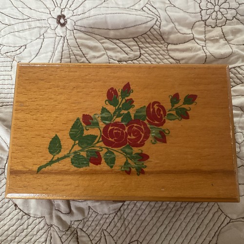 Vintage holzdose deckeldose - vintage,