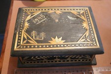 tolle alte Holzschatulle mit