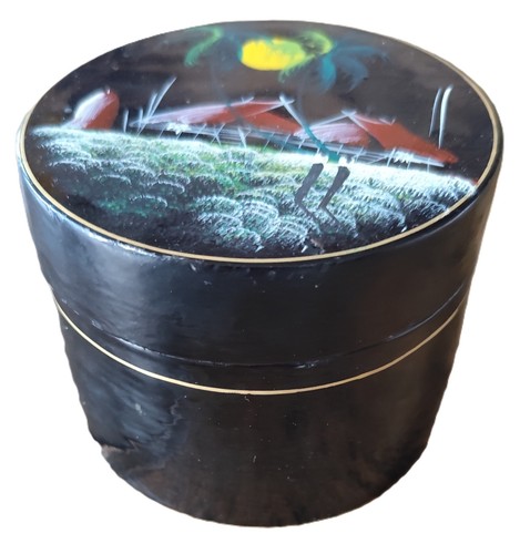 Asien holz lackdose - dose, kiste